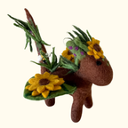 Sunflower Felt Dragon – Himalayan Felt Co