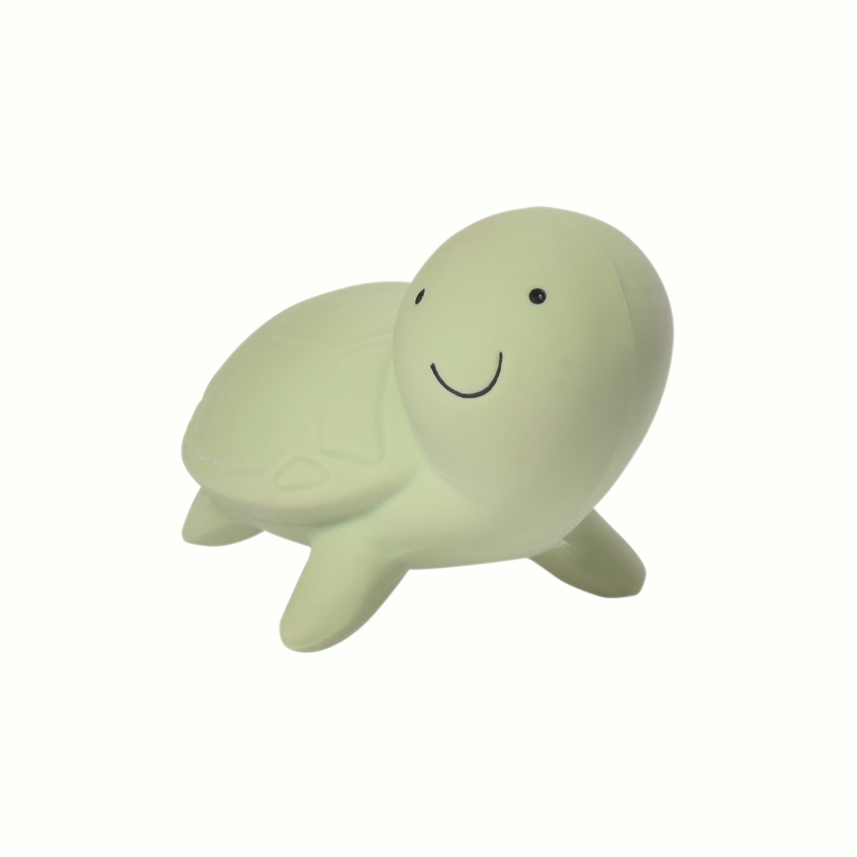 Turtle Natural Rubber Rattle & Teether/Bath Toy - Tikiri