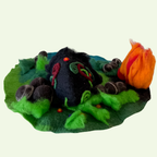 Dragon Cave Felt Play Mat – Himalayan Felt Co
