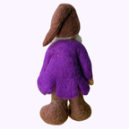 Plum Felt Mushroom Friend – Himalayan Felt Co