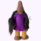 Violet Felt Mushroom Friend – Himalayan Felt Co