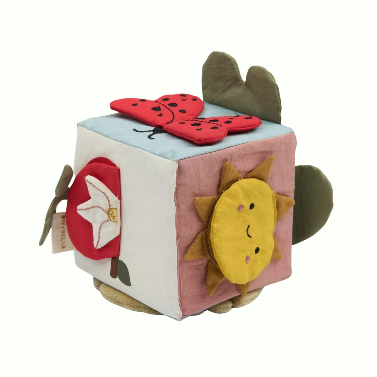 In the Garden Fabric Activity Cube - Fabelab