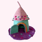 Super Rainbow Felt Fairy Home – Himalayan Felt Co