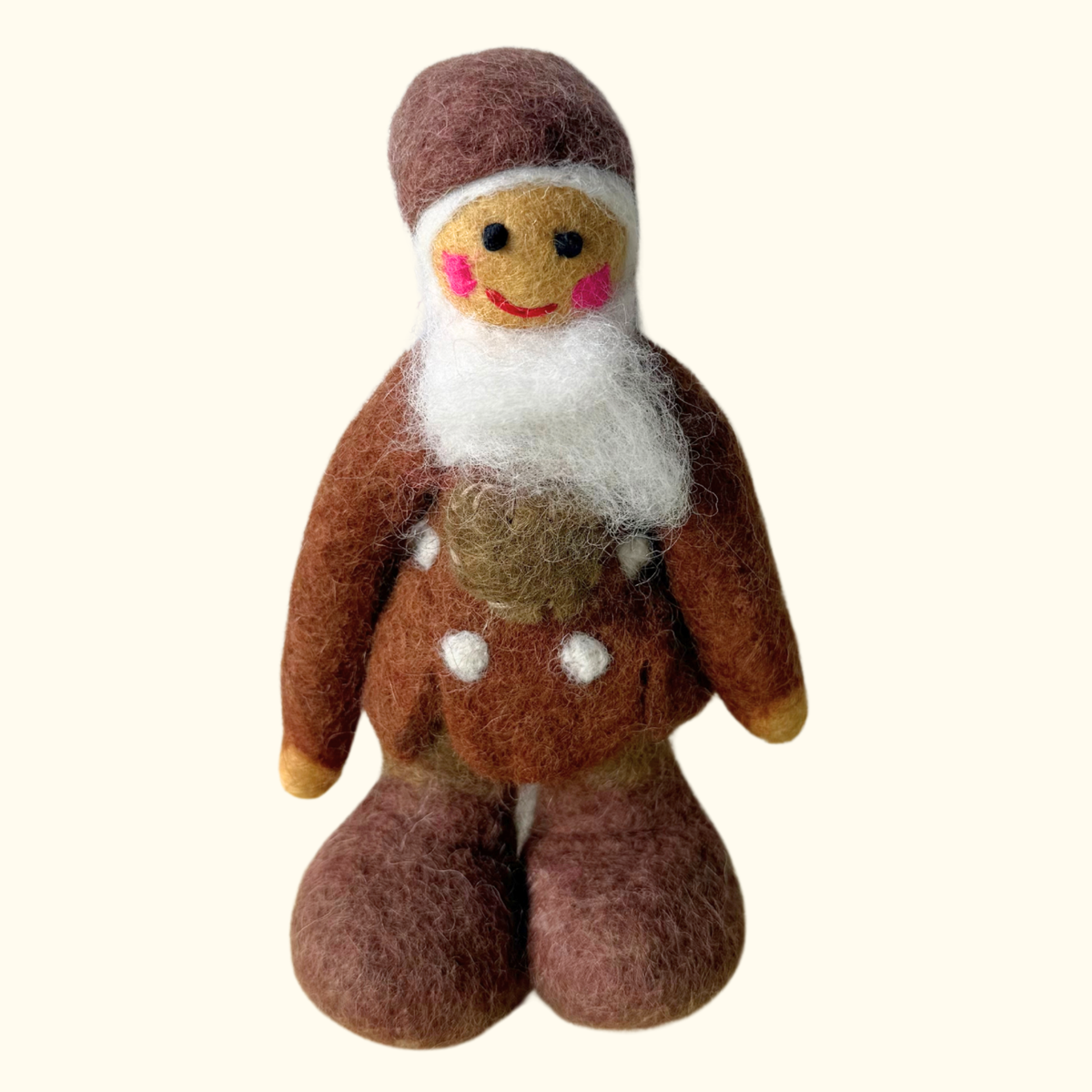 Acorn Felt Mushroom Friend – Himalayan Felt Co