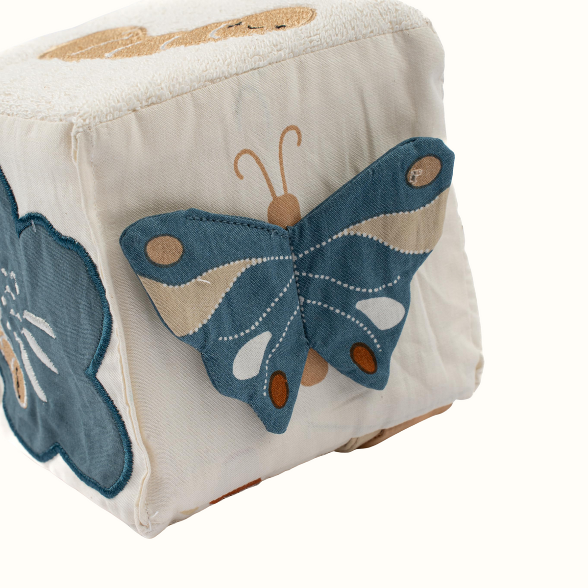Little Butterfly Fabric Activity Cube - Fabelab