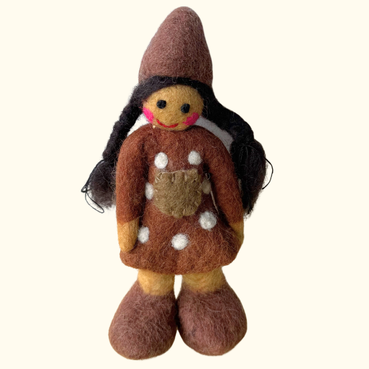 Maple Felt Mushroom Friend – Himalayan Felt Co
