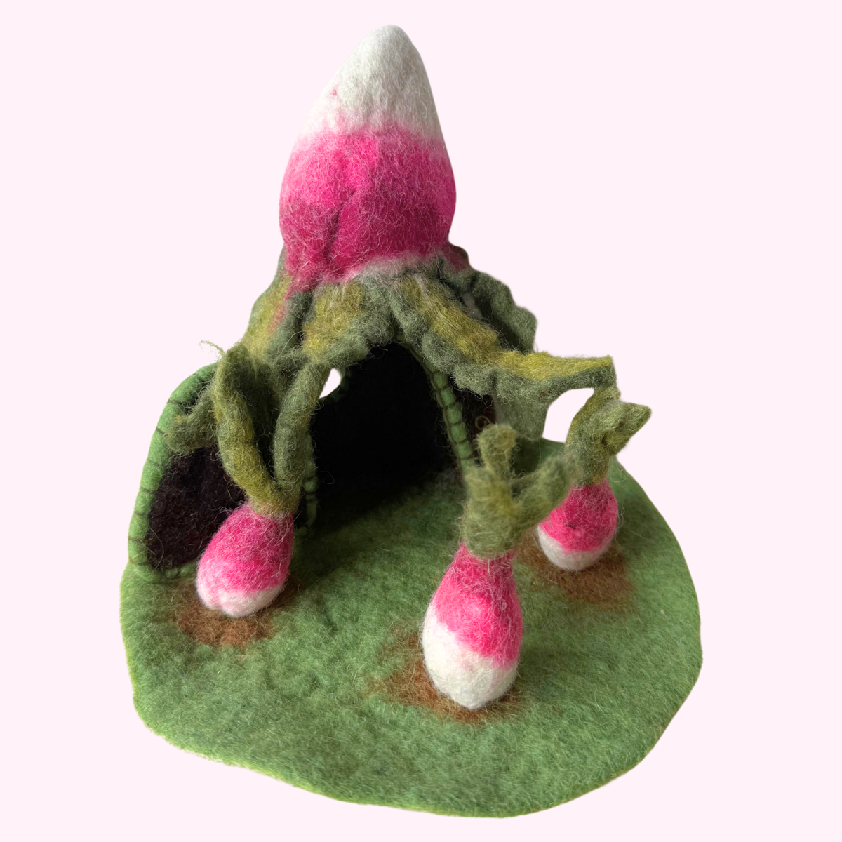 Radish Felt Fairy Cottage – Himalayan Felt Co