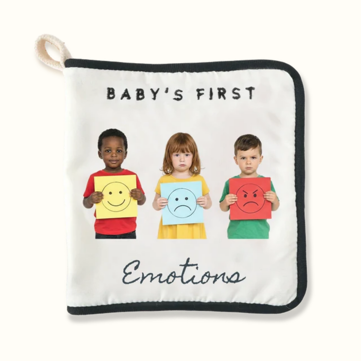 Baby's First Emotions Crinkle Sensory Book - Little Lamb Kind