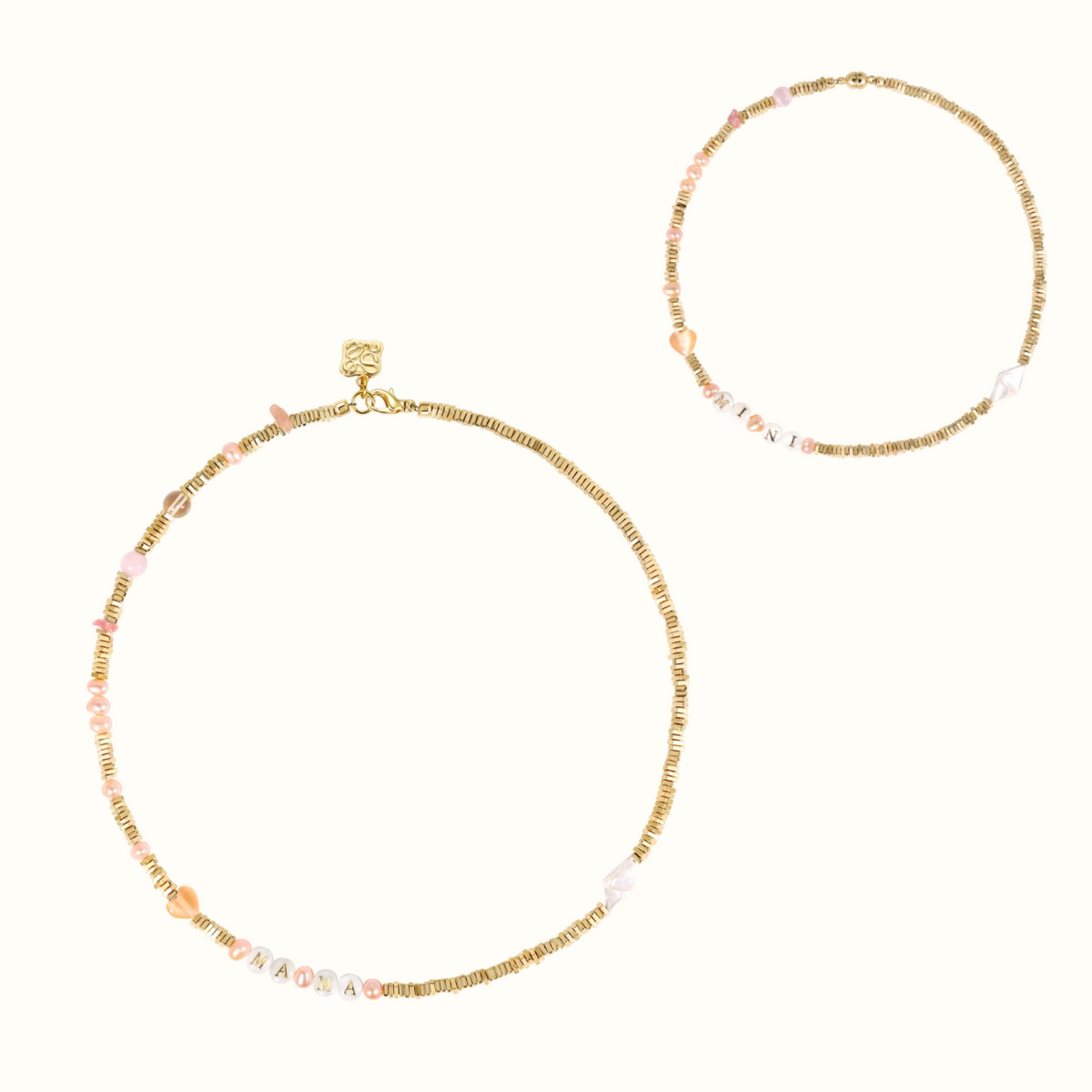 Mama & Mini Necklace Set - Little Lamb Kind