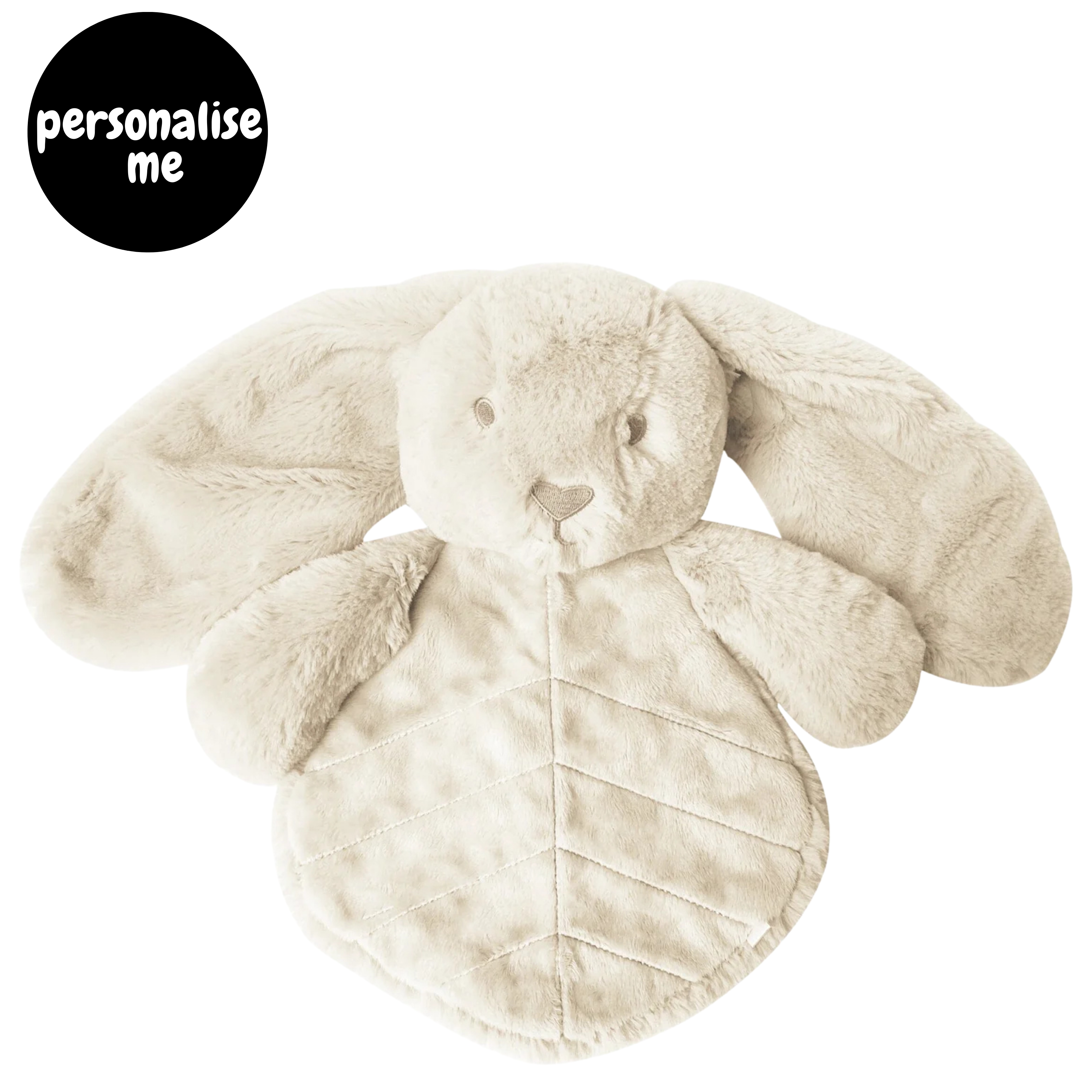 Ziggy Bunny Soft Cream Comforter Toy - OB Designs