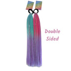 Straight Little Ponytail Extension | Double Sided Colour | 16"