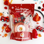 Fire Station Sensory Playdough Kit - Earth Grown KidDoughs