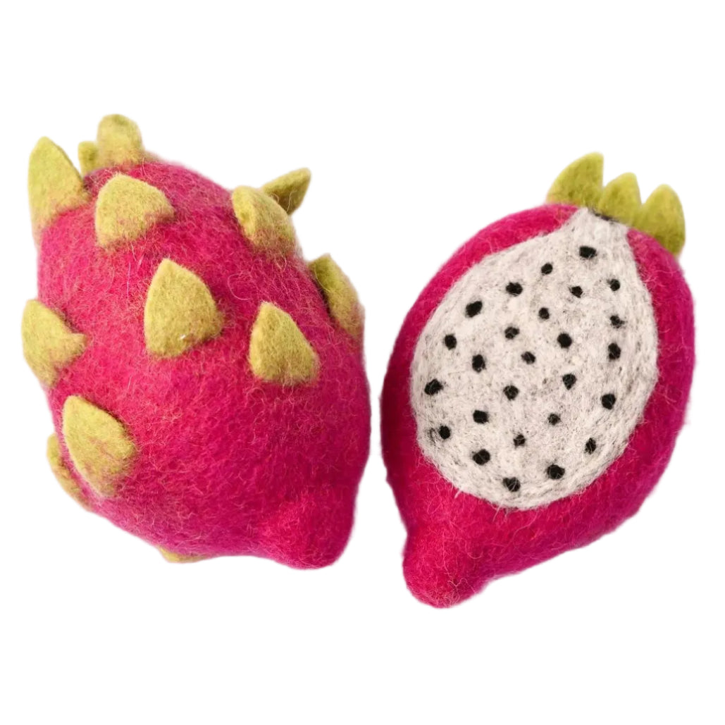Dragon Fruit Set Felt Food - Tara Treasures