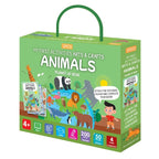 Animals Sticker & Activity Kit by Sassi Arts & Crafts