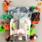 Dino Volcano Sensory Playdough Kit - Earth Grown KidDoughs