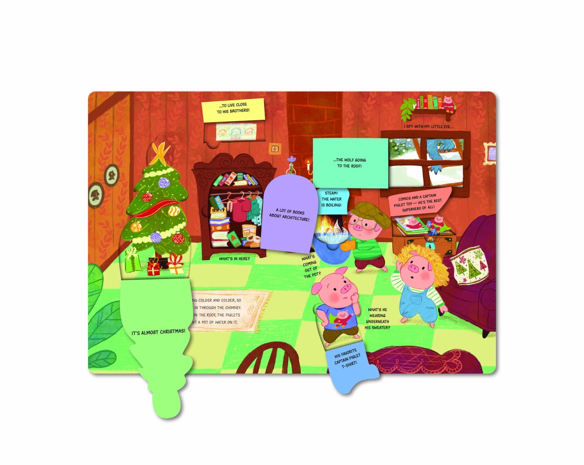 Three Little Pigs: Peek a Flap Fairy Tales - Gemma Román