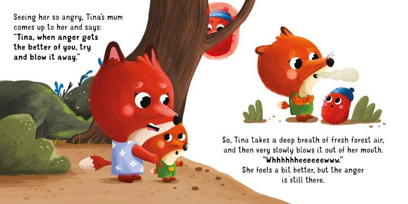 Emotional learning book for young children about anger