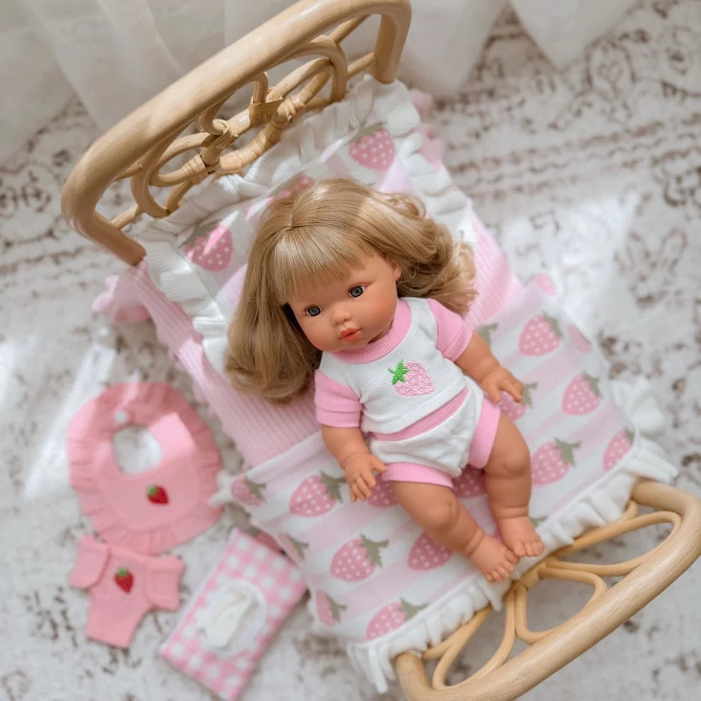 Strawberry Dolls Top & Bloomer Shorts Set - SALLI Collective