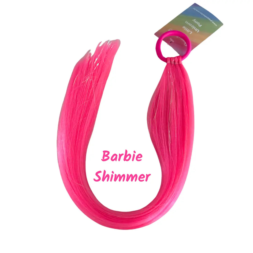 Straight Little Ponytail Extension | Barbie Shimmer | 16"