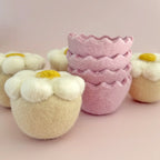 Jumbo Removable Daisy Muffin Felt Food - Playtisserie