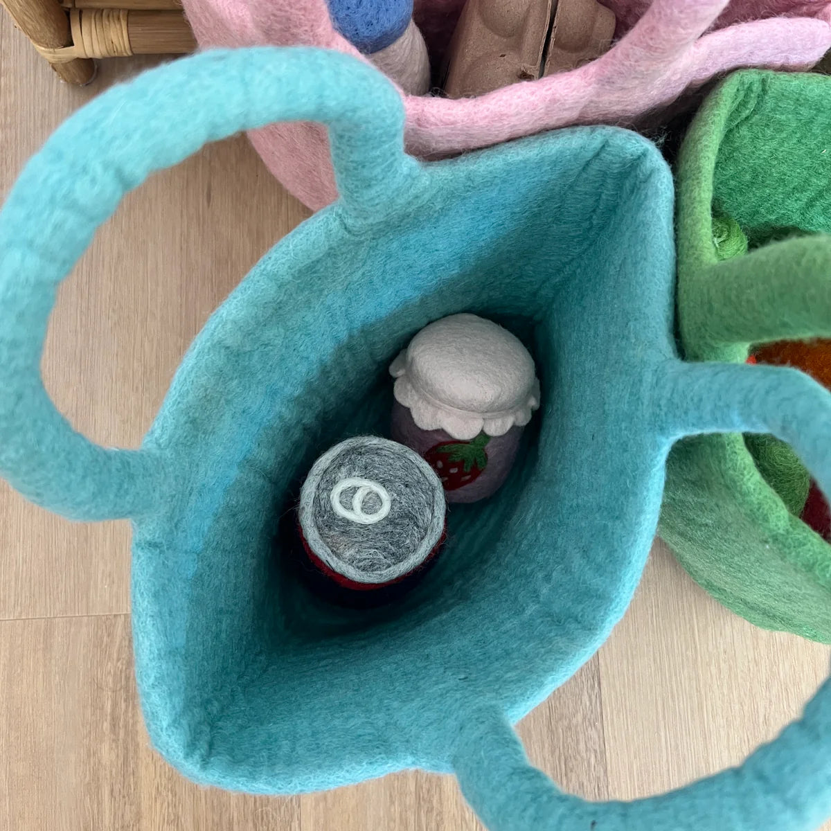 Felt Shopping Bags - Playtisserie
