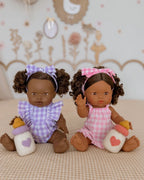 Pink Felt Dolly Bottle - SALLI Collective