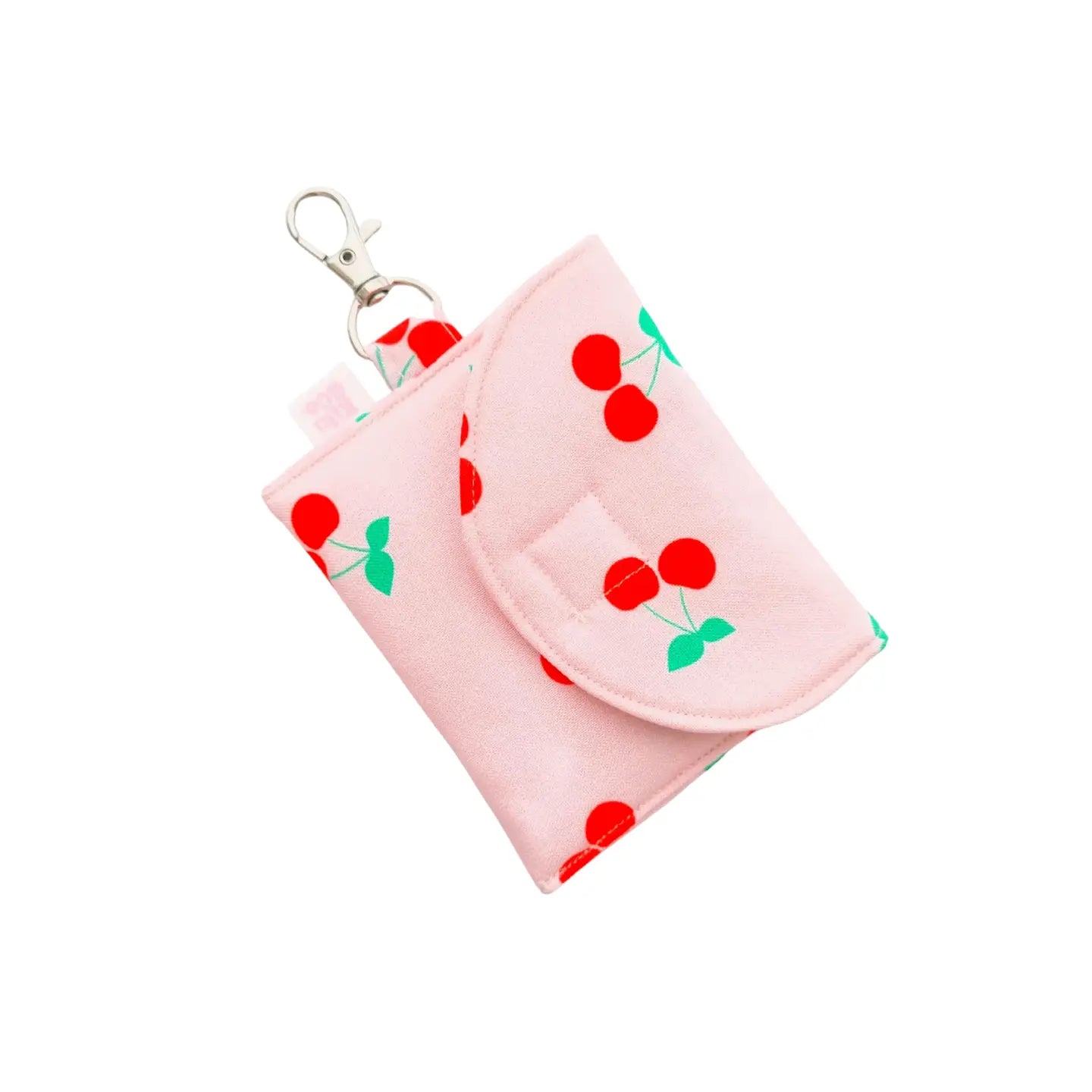 Earbud Pouch | Cherry