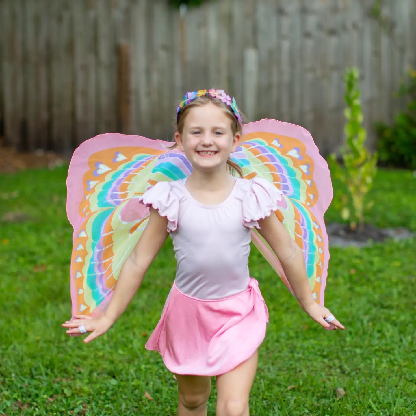 rainbow wings costume children australia