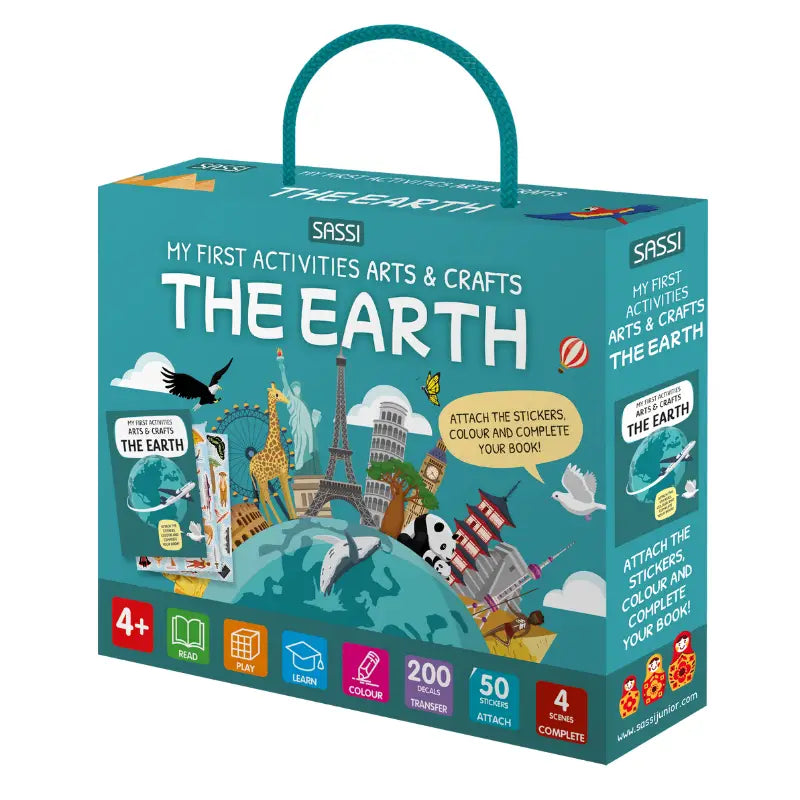 The Earth Sticker & Activity Kit by Sassi Arts & Crafts