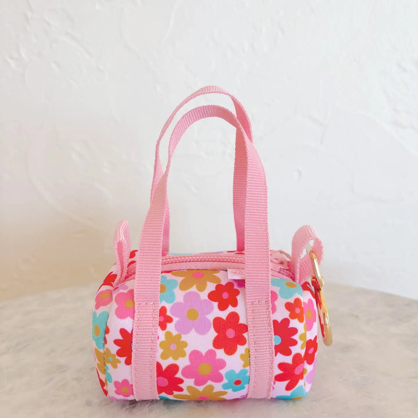 Bag Charm - Mini Purse | Retro Floral