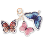 Little Lamb Kind butterfly sensory toy set with wooden ring