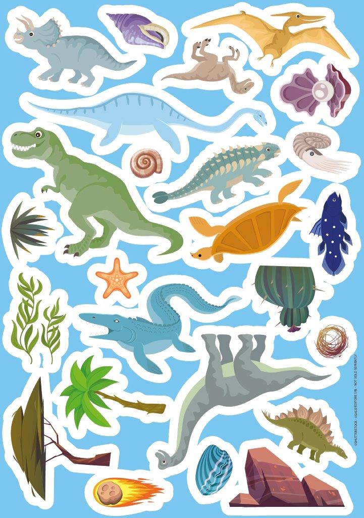 Dinosaur educational activity set for kids