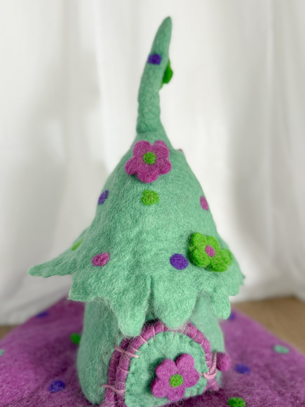 Blue Wonder Felt Fairy House – Himalayan Felt Co