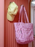 Peony Forget Me Not Quilted Baby Bag - Mosey Me