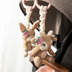 Fawn & Bunny Play Gym/Stroller Toys - Living Textiles