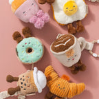 Living Textiles boba tea and donut mini market toys styled for play