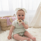 Rose Multi Surface Teething Wheel - Living Textiles