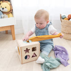 4-in-1 Sensory Learning Cube - Living Textiles