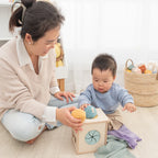 4-in-1 Sensory Learning Cube - Living Textiles