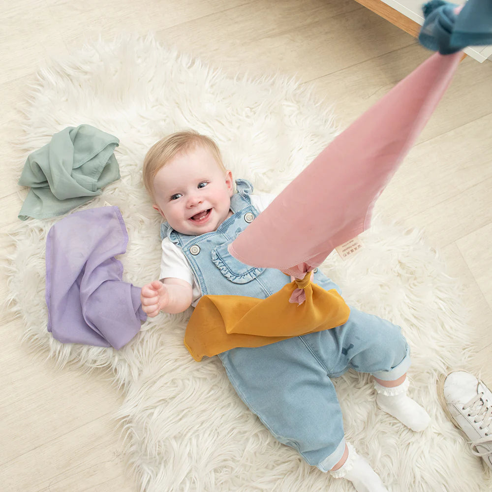 4-in-1 Sensory Learning Cube - Living Textiles