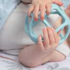 Blue Silicone Teething Ball - Living Textiles