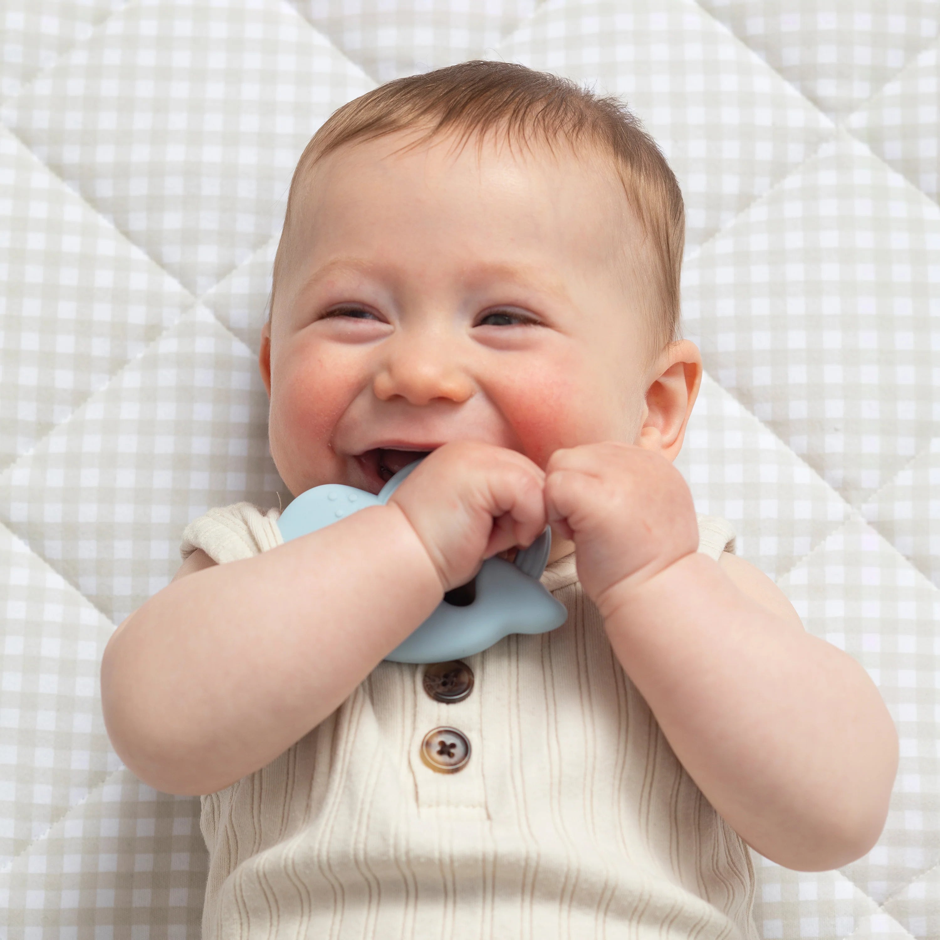 Whale & Cloud Teether Set - Living Textiles