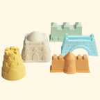 Silicone Sandcastle Moulds Set - Living Textiles