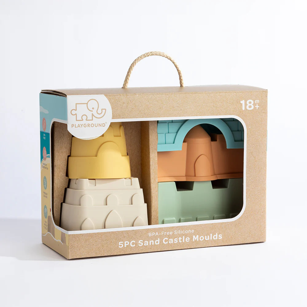 Silicone Sandcastle Moulds Set - Living Textiles