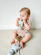 Lightweight dinosaur dragon teether for babies suitable from birth