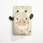Tractor Ride/Cow Organic Bath Mitt - Living Textiles