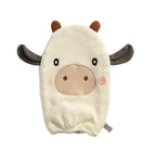Tractor Ride/Cow Organic Bath Mitt - Living Textiles