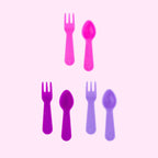 Blush Fork & Spoon Pack - Lunch Punch