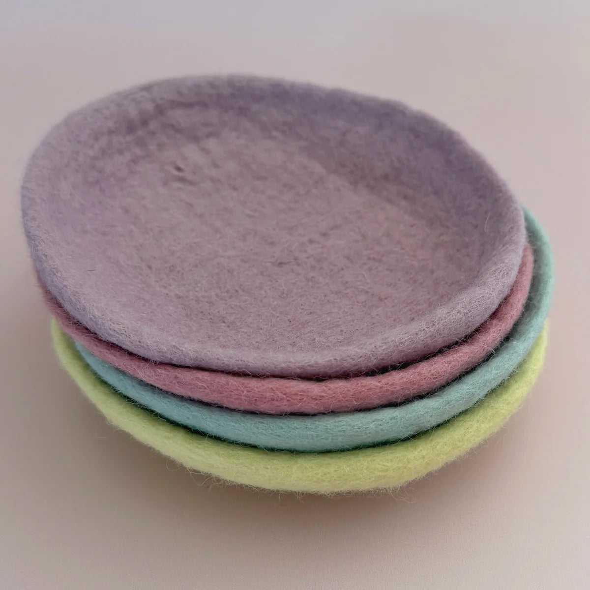 Pastel Felt Plates - Playtisserie