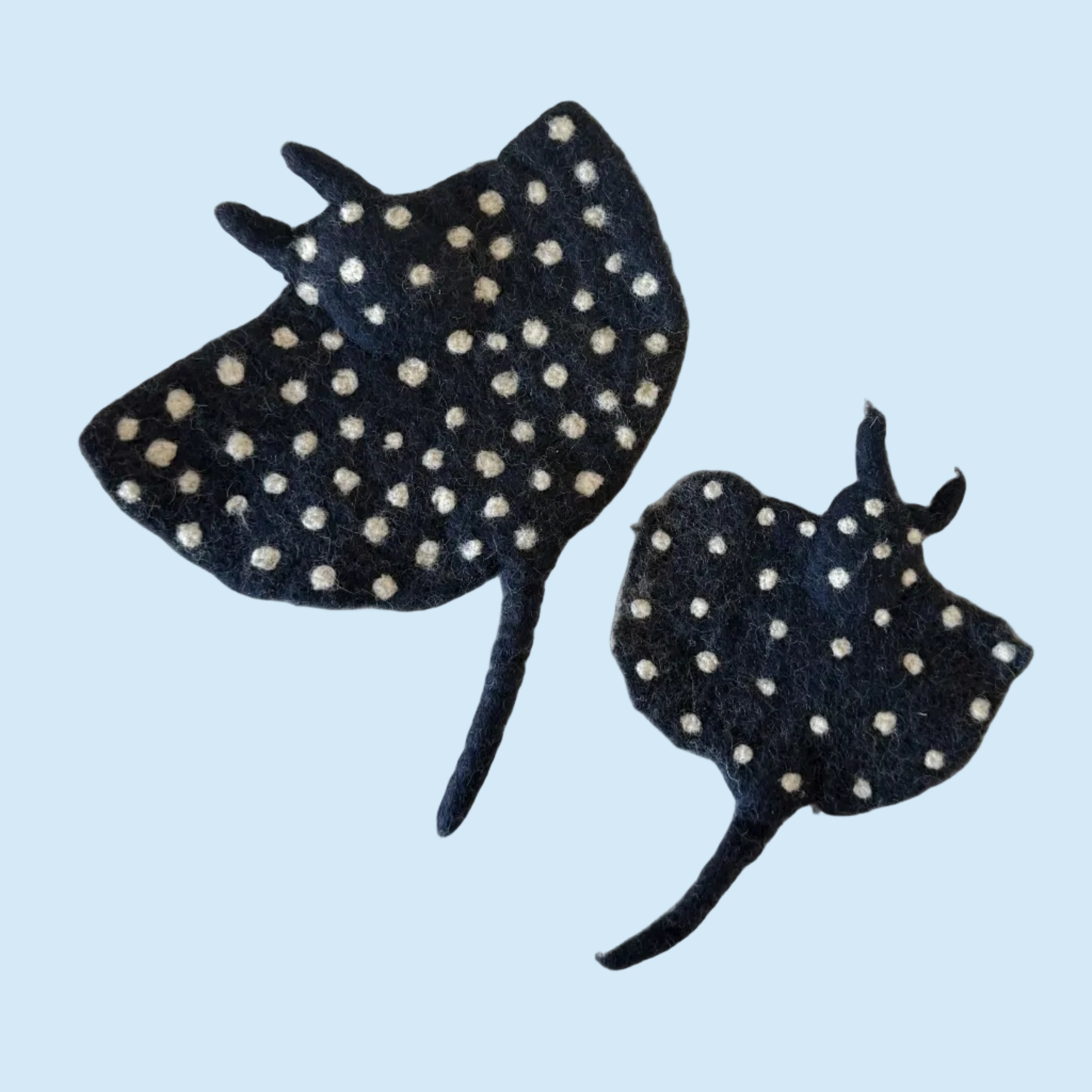 Mantaray Pod of 2  – Himalayan Felt Co